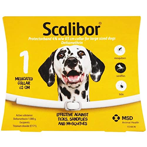 Scalibor Collar Protector Band for Dogs 3 Pack