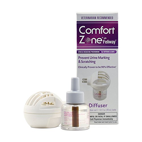Comfort Zone with Feliway Diffuser Kit For Cat Calming