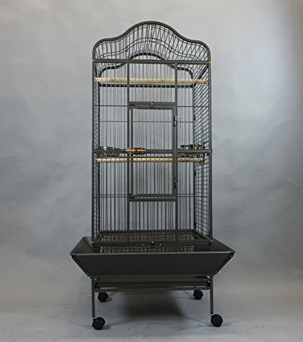 Homey Pet Large Parrot Cage, Open Playtop