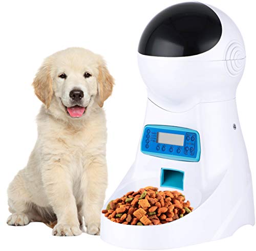 JOYTOOL Automatic Cat Feeder Pet Dog Food Dispenser Feeder