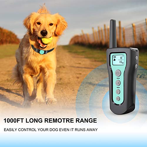 BESTHING Dog Training Collar, 1000ft Remote Dog Shock Collar