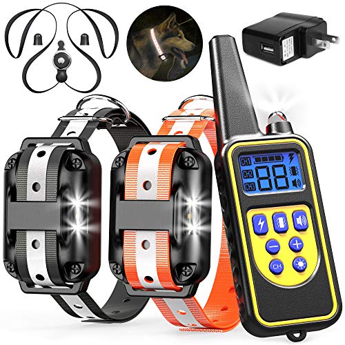 Veckle Dog Training Collar, 2600ft Rechargeable