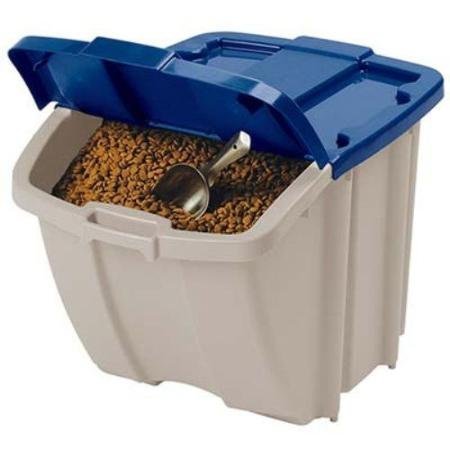 Suncast 72 Quart Food Storage Bin made from durable resin