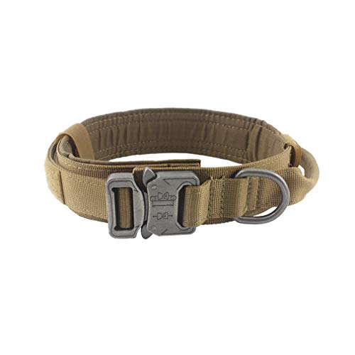 Yunlep Adjustable Tactical Dog Collar
