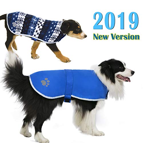 Dog Cold Weather Coats Warm Reversible Dog Jacket
