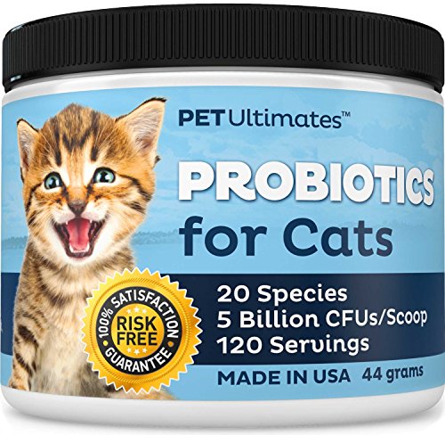 Pet Ultimates Probiotics for Cats - 20 Species