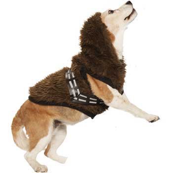 STAR WARS Chewbacca Dog Hoodie, Large