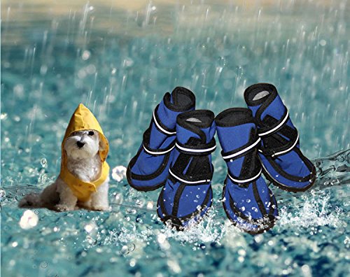 Dog Booties Waterproof Breathable Paw Protectors