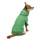 Casual Canine Basic Hoodie for Dogs, 20" Large, Green