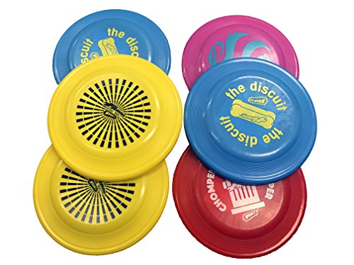 thumbnail image 2 of Wham-O Fastback Dog Frisbees - 4-Pack Assorted Colors (9" Discs) 2 of 11