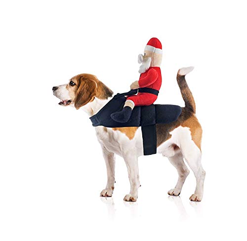 Midlee Santa Claus Jockey Dog Costume
