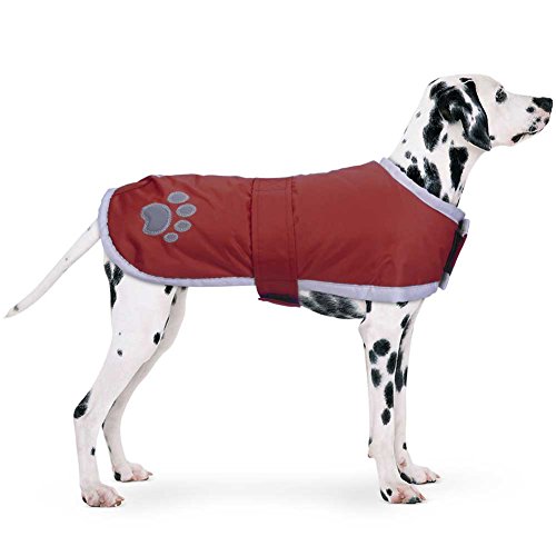 PETBABA Dog Winter Jacket, Fleece Coat Waterproof