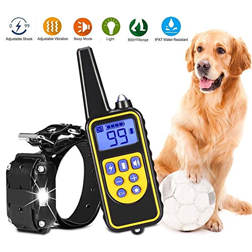 Dog Shock Collar with Remote 800 Yards