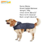 PAWZRoad Pet Clothes Dog Warm Soft Coat Puppy