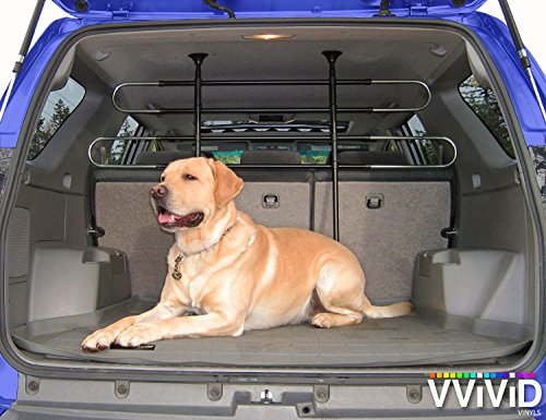VViViD Adjustable Universal Vehicle Back Seat Pet Barrier
