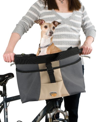 Restless Tails Front Bicycle Basket/Carrier for Pets