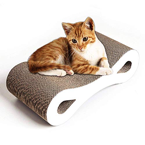 Ultimate Cardboard Refill Lounge with Catnip