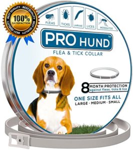 PROhund Flea Collar for Dogs - 8 Months Protection