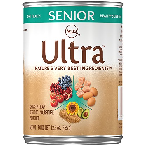 Nutro Ultra Senior Chunks In Gravy Canned Dog Food