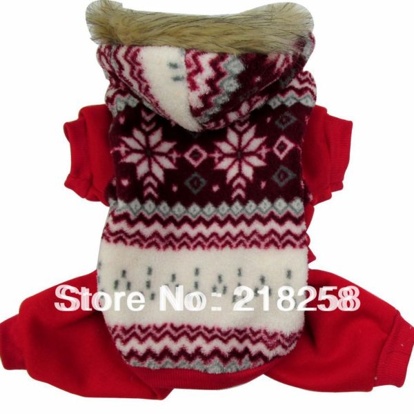 Retail New Coming Four Leg Snow Printing Sweater