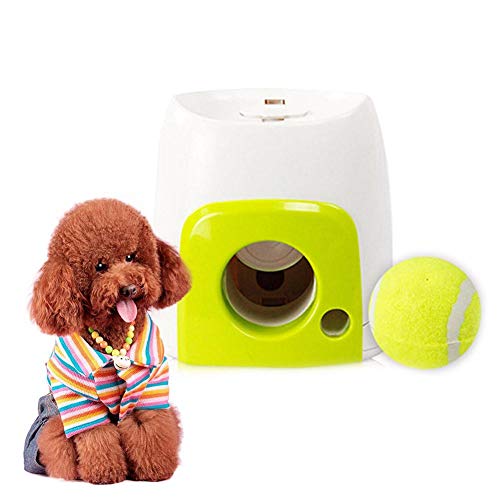 Interactive Ball Launcher for Dogs, Food Reward Machine
