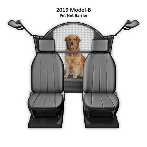 Improved for 2019 Pet Net Vehicle Safety Mesh Dog Barrier