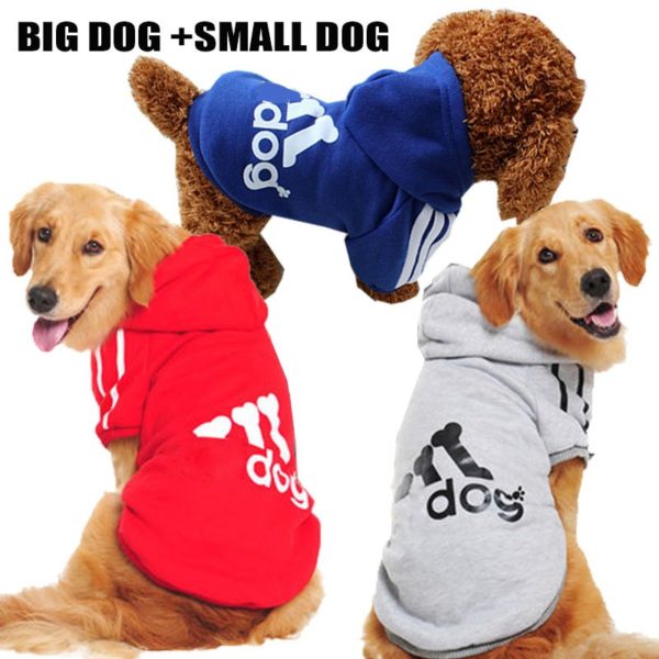 2018 Dog Clothes Winter Warm Clothes Dog