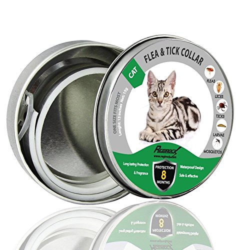 DYEOF Flea Tick Collar for Cats - 8 Months Protection