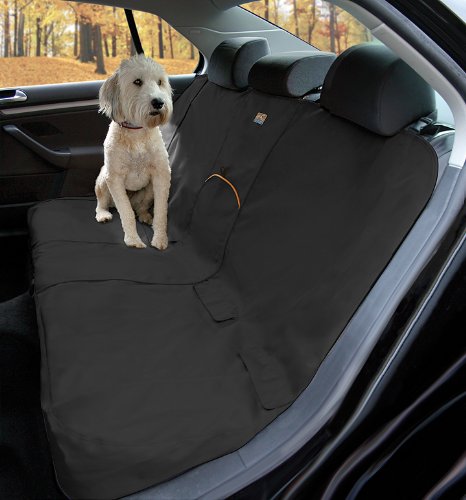 Kurgo Wander Dog Car Seat Cover, Black - Stain Resistant