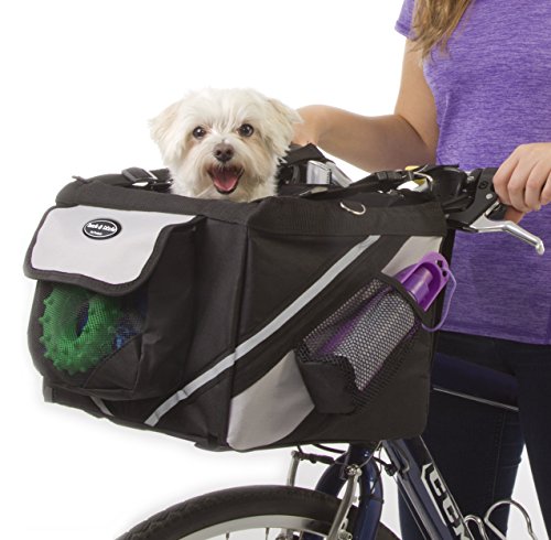 Jack and Dixie Traveler 2-in-1 Pet Bike Basket