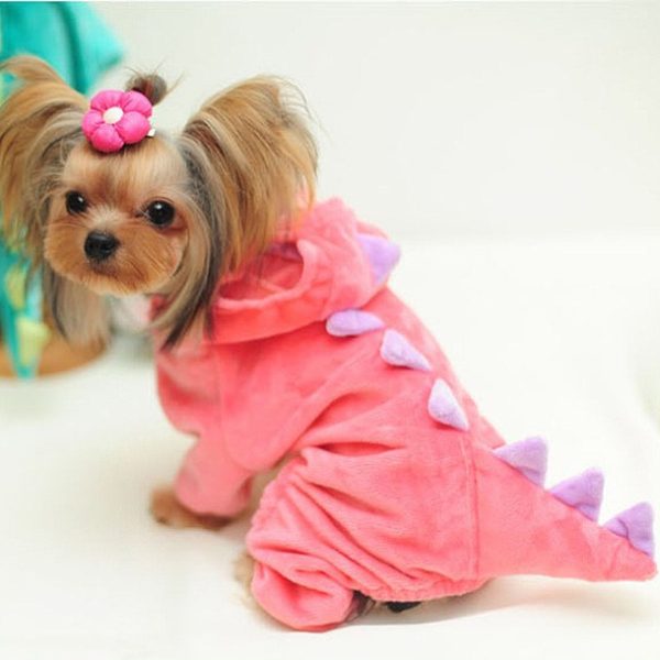 Funny Dog Clothes Pet Dragon Puppy Coat