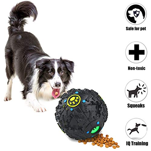 Cool Bear 3 in 1 Pet IQ Treat Ball Rubber Dog Chew Toy