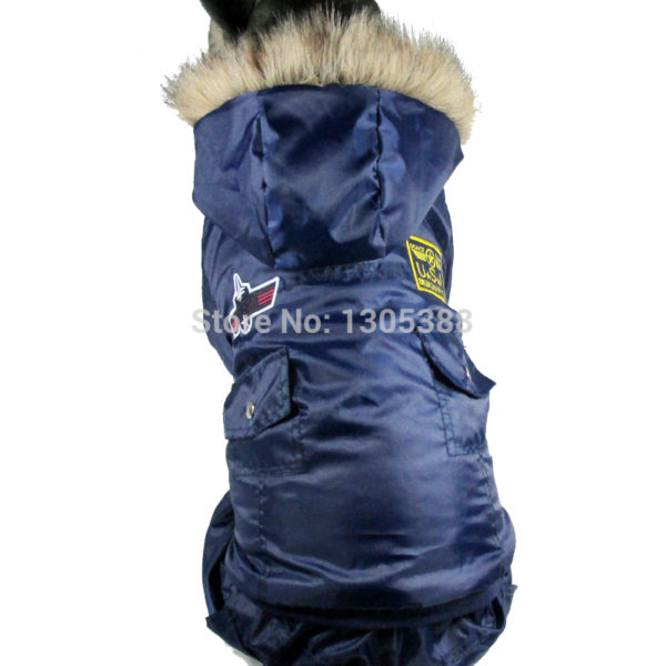 New Usa Airman Design Pet dogs Coat Free Shiping