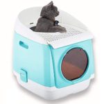 Pakeway Two Door Entry Cat Litter Box