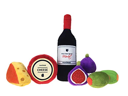 Wine and Cheese Cat Toys 7 Piece Variety Set