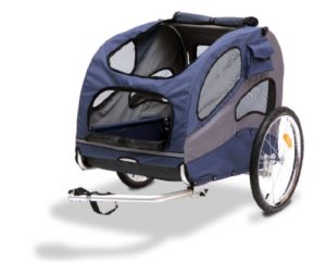 Solvit HoundAbout II Pet Bicycle Trailer, Aluminum Frame