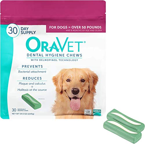 Merial Oravet Dental Hygiene Chew For Large Dogs