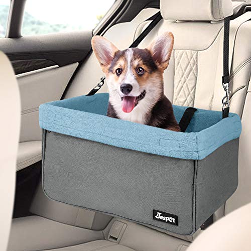 JESPET Dog Booster Seats for Cars, Portable Dog Car Seat