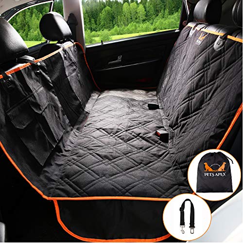 Pets Apex Dog Car Seat Covers - Extra Durable Heavy Duty