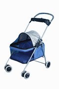 Blue Posh Pet Stroller