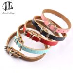 Low Price Good Quality Genuine Leather Pet Collars