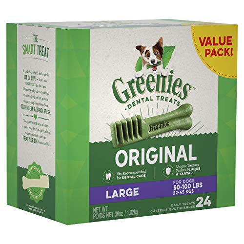GREENIES Original Large Dental Dog Treats, 36 oz. Pack