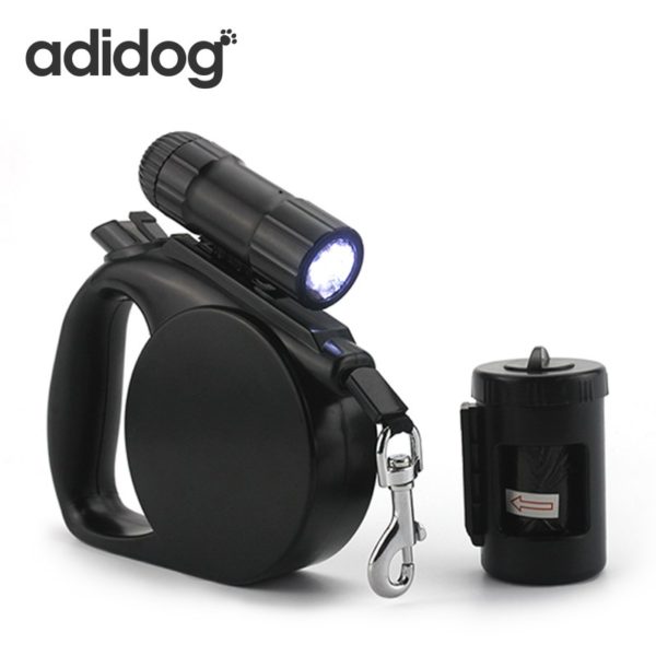 Hot Sale Pet Dog Leash LED Light & Clean-up BagHot Sale Pet Dog Leash LED Light & Clean-up Bag