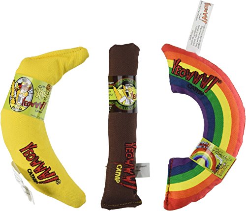 Organic Catnip 3-Toy Variety Pack with Cigar