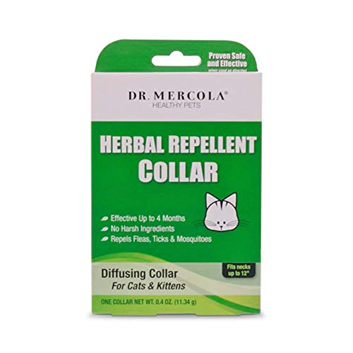 Dr Mercola Herbal Repellent Collar For Cats & Kittens