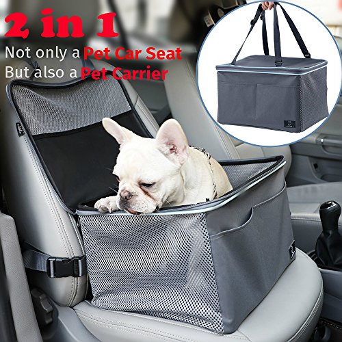 A4Pet Portable Dog Car Seat Travel Carrier Bag