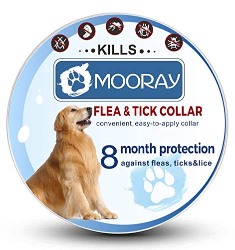 MOORAY Dog Flea Collar with Natural Ingredients