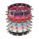 4 Colors Dog Leash Strap Spiked Studded Belt