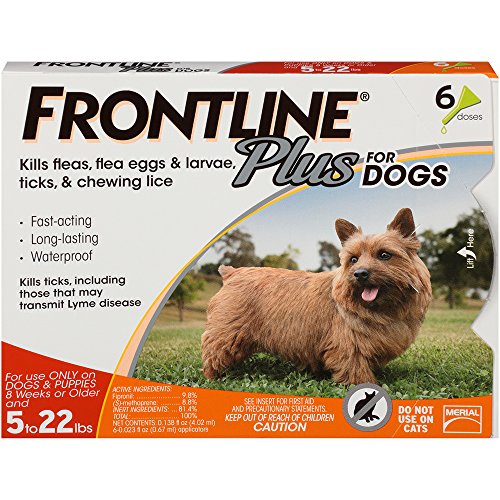 Frontline Plus for Dogs Small Dog Flea and Tick Treatment