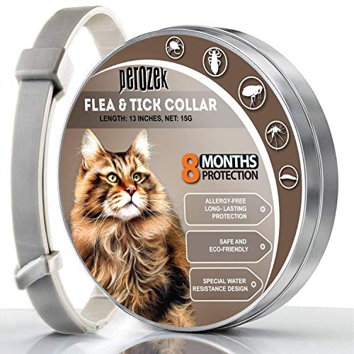 LOVATIC Cats Flea and Tick Collar - 8-Month Flea